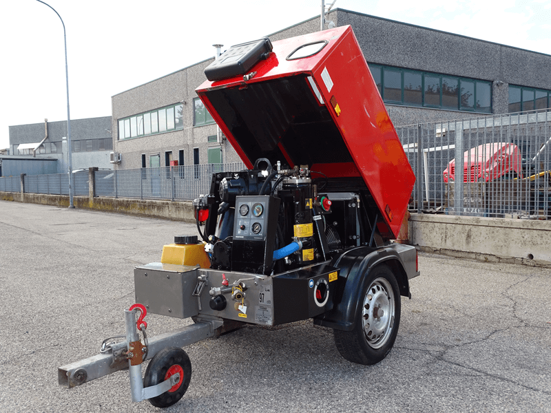 Motocompressore Kaeser mod. M20 usato