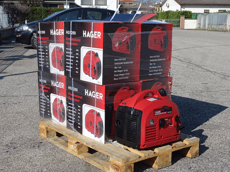 Generatori portatili usati provenienti da aste e fallimenti