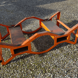 Porta bidoni olio usato