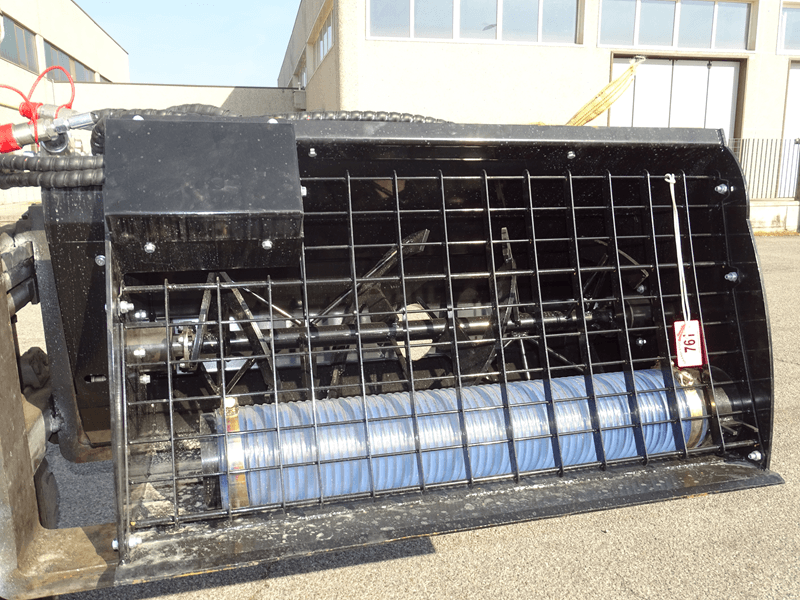 Benna miscelatrice per mini pala