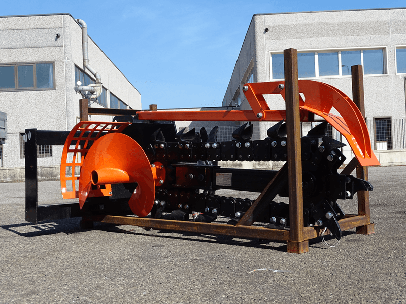 Mini scavatrice o catenaria marca Giyi