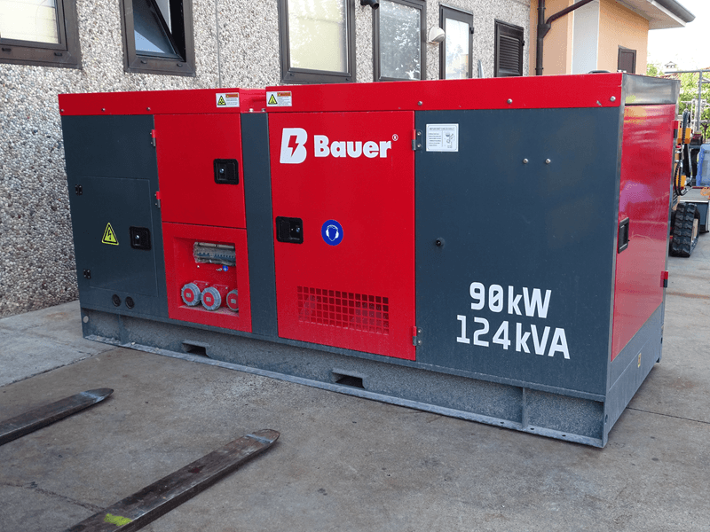 Gruppo elettrogeno Bauer modello GFS – 90